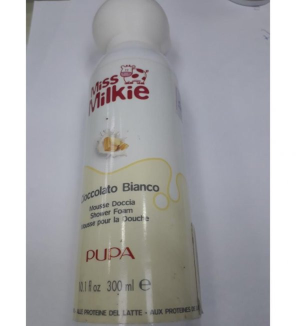 Pupa Miss Milkie Cioccolato Bionco Mousse Doccia Shower 300 ml ürün görseli 1