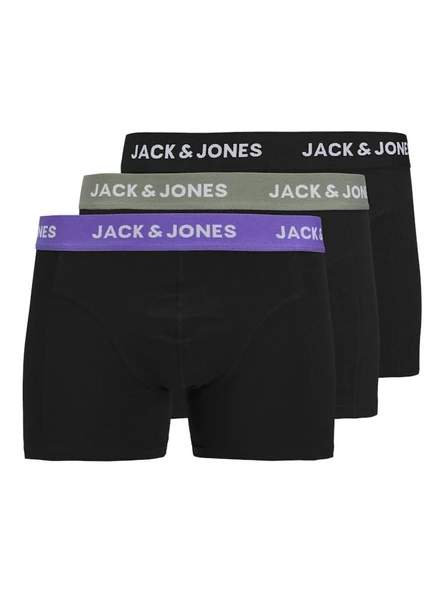 Jack Jones Caxel Solıd 3 Lü Paket Erkek Boxer 12268482 ürün görseli 1