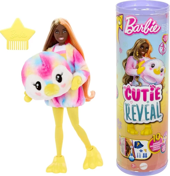 Barbie Cutie Reveal Color Dream Series - Penguin HRK40 ürün görseli 1