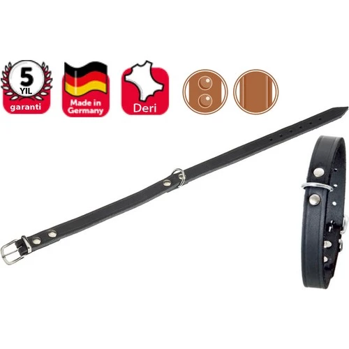 Karlie Deri Boyun Tasma 57CM-20mm Siyah ürün görseli 1