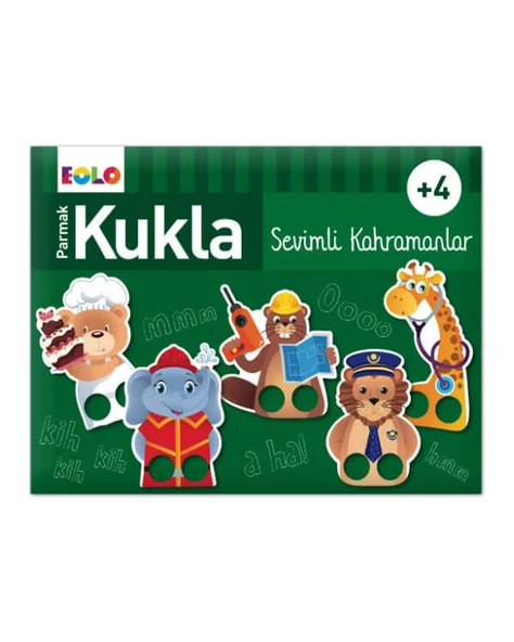 Eolo Parmak Kukla Sevimli Kahramanlar ürün görseli 1