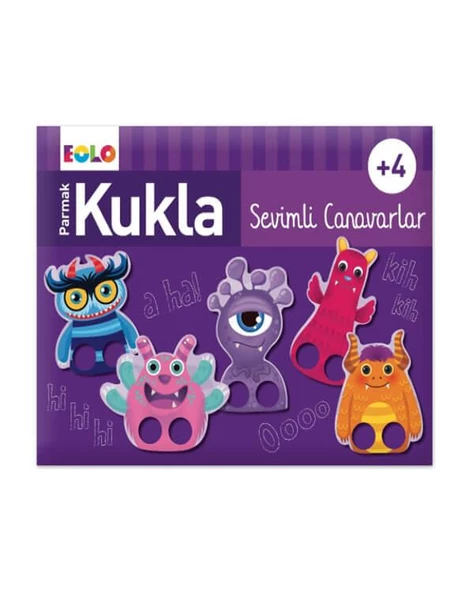 Eolo Sevimli Canavarlar Parmak Kukla ürün görseli 1