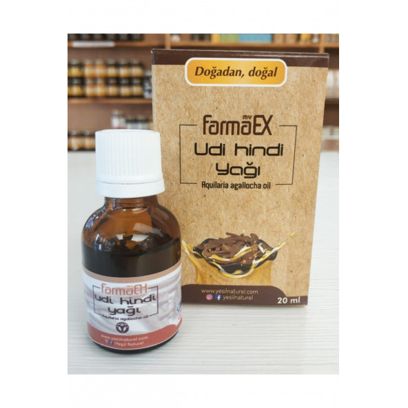 farmaex Udi Hindi Yağı 20 Ml ürün görseli 1