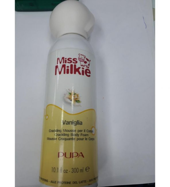 Pupa Miss Milkie Vaniglia Mousse Doccia Shower 300 ml ürün görseli 1