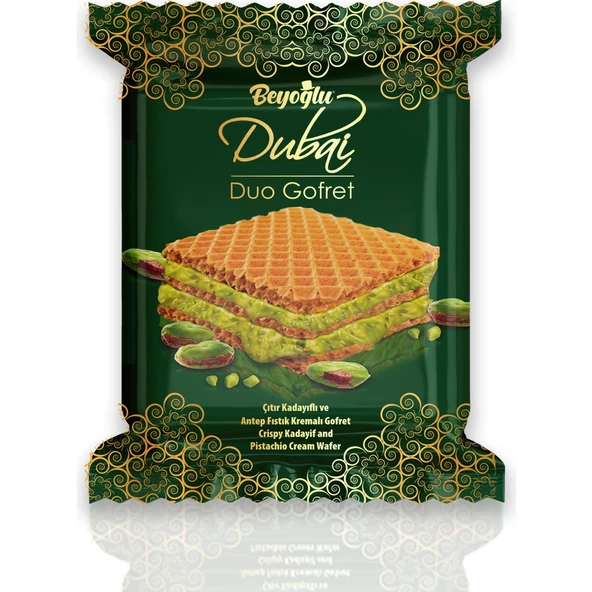 Beyoğlu Dubai Duo Gofret 36GR.*6 Adet - Resim 5
