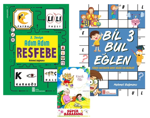 Ata 3.Sınıf Resfebe + Bil Bul Eğlen - Resim 2