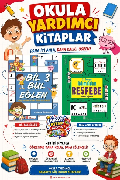 Ata 3.Sınıf Resfebe + Bil Bul Eğlen ürün görseli 1