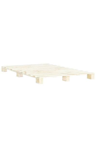 Pinoxi Ahşap Platform Karyola 140x200 Cm - Resim 3
