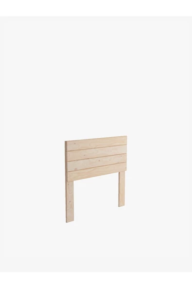 Pinoxi 90Cm Ahşap Ayaklı Yatak Başlığı Naturel 90 Cm Doğal Ahşap ürün görseli 1
