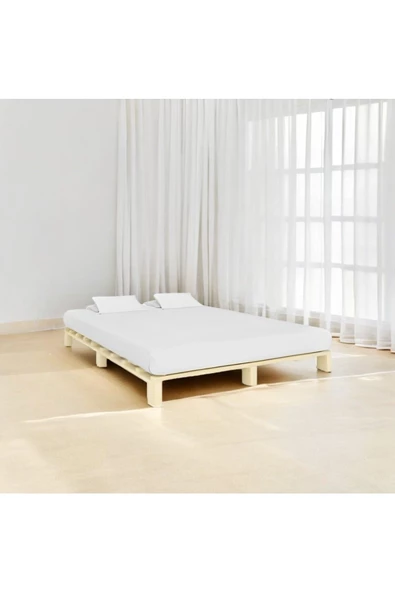 Pinoxi Ahşap Platform Karyola 160x200 Cm ürün görseli 1