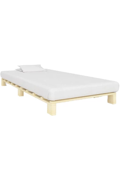 Pinoxi Ahşap Platform Karyola 90x190 Cm - Resim 2