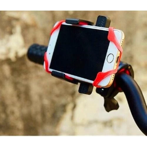 Lastik Destekli Standlı Bisiklet Telefon Tutucu ürün görseli 1