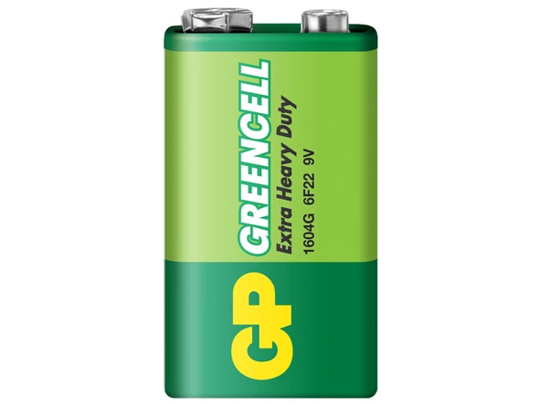 GP Batteries Greencell 1604G 9V Pil 5 Adet - Resim 2