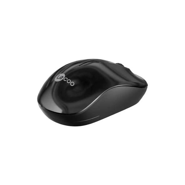 Lenovo Lecoo WS206 Kablosuz Mouse Siyah - Resim 2