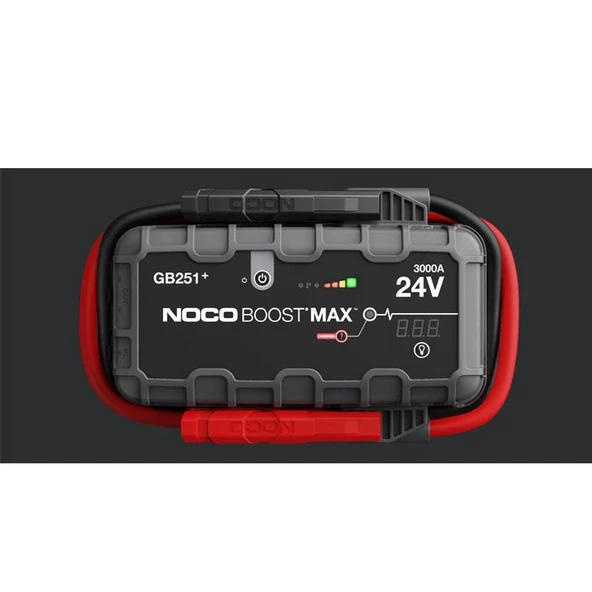 Noco Genius GB251 24V 3000 Amper Lityum Akü Takviye + Powerbank + Led Lamba ürün görseli 1