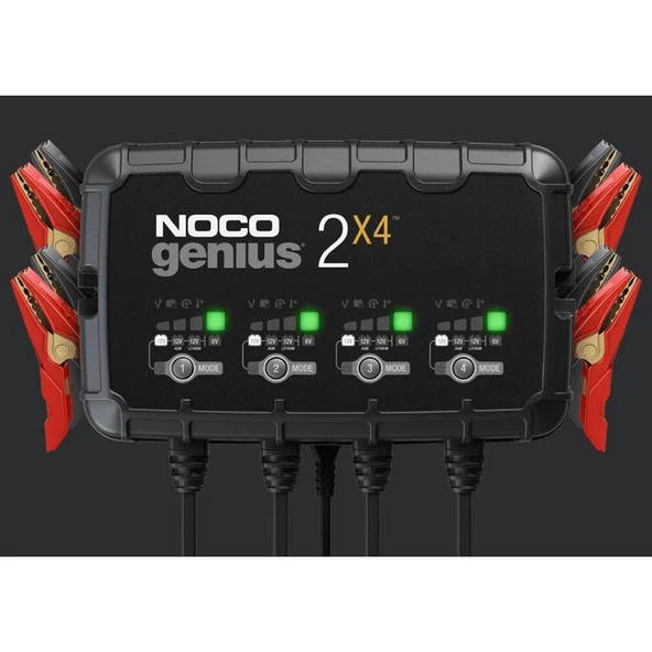 Noco Genius GENIUS2X4 6/12V 8 Amper Akü Sarj ve Bakim ürün görseli 1