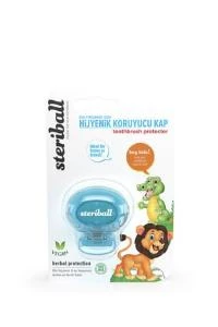 Steriball Çocuklar İçin Hijyenik Aslanlı Diş Fırçası Koruma Kabı ürün görseli 1