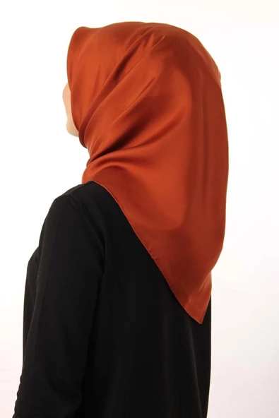 Kremit Twill Ipek Eşarp 7519713 - 963 - Resim 3