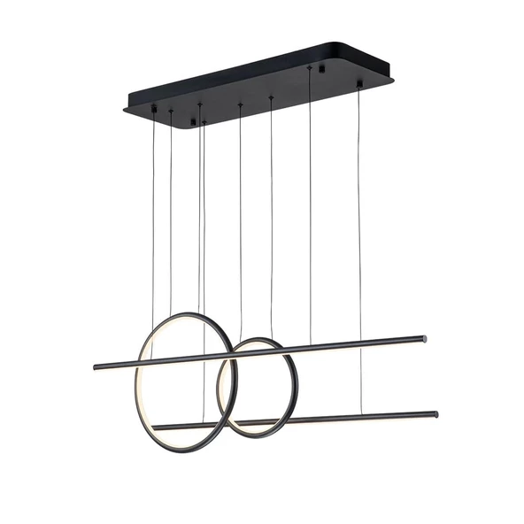 A-8452-2Y-2Y MODERN TASARIM LEDLİ AVİZE - Resim 2