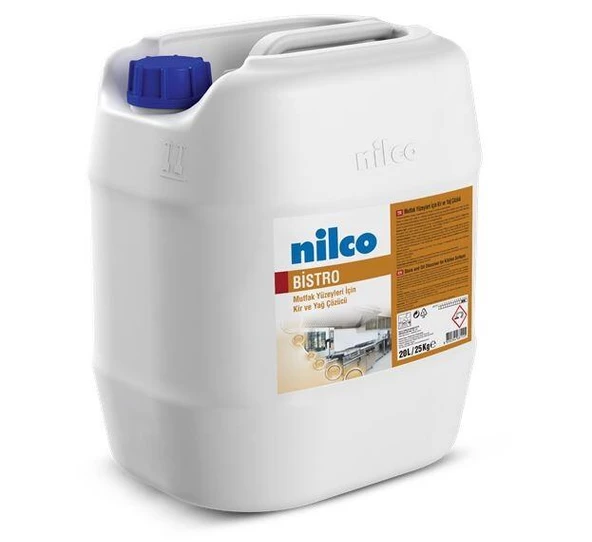 Nilco BISTRO 20L/22,4 KG MUTFAK YÜZEYLERİ İÇİN KİR VE YAĞ ÇÖZÜCÜ ürün görseli 1
