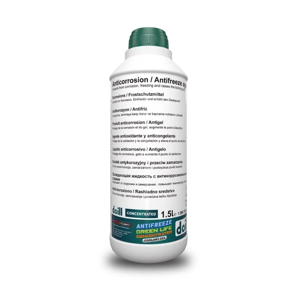 Konsantre - Saf 1.5 Litre Yeşil Antifriz - G11 (Üretim Yılı: 2026) ürün görseli 1