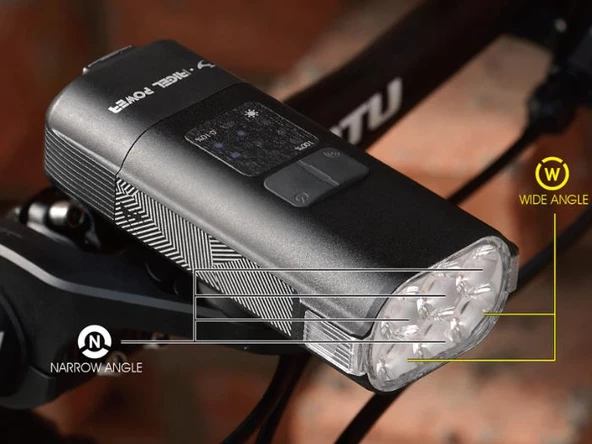 MOON FAR RIGEL POWER 3600 Lümen USB Şarjlı - Resim 6