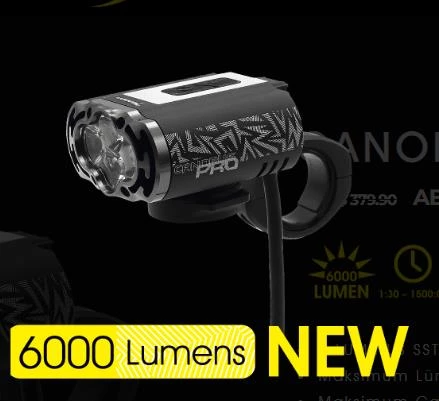 MOON FAR CANOPUS PRO 6000 Lümen USB Şarjlı ürün görseli 1