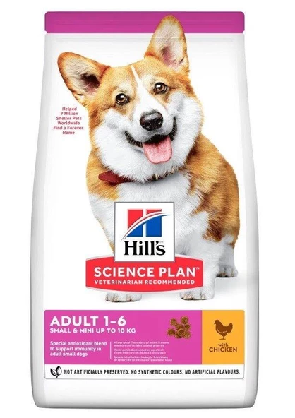 Hill's Tavuklu Küçük Irk Yetişkin Köpek Maması 1,5kg ürün görseli 1