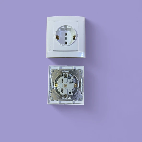 2 adet makel elektirik prizi - Resim 4