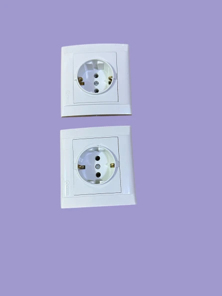 2 adet makel elektirik prizi - Resim 3