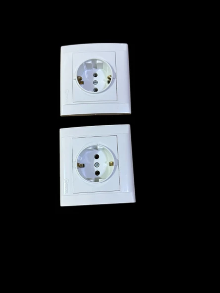 2 adet makel elektirik prizi - Resim 2