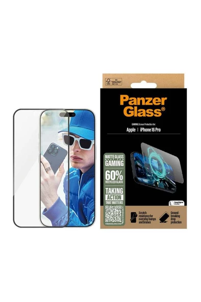 PanzerGlass iPhone 16 Pro Gaming UWF Ekran Koruyucu ürün görseli 1