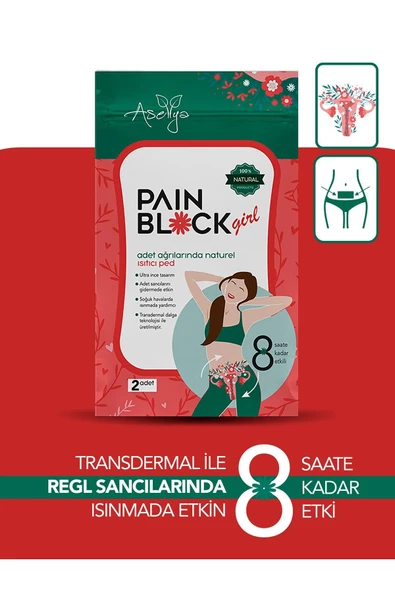 ASELYA PAİN BLOCK GİRL REGL BANDI ürün görseli 1