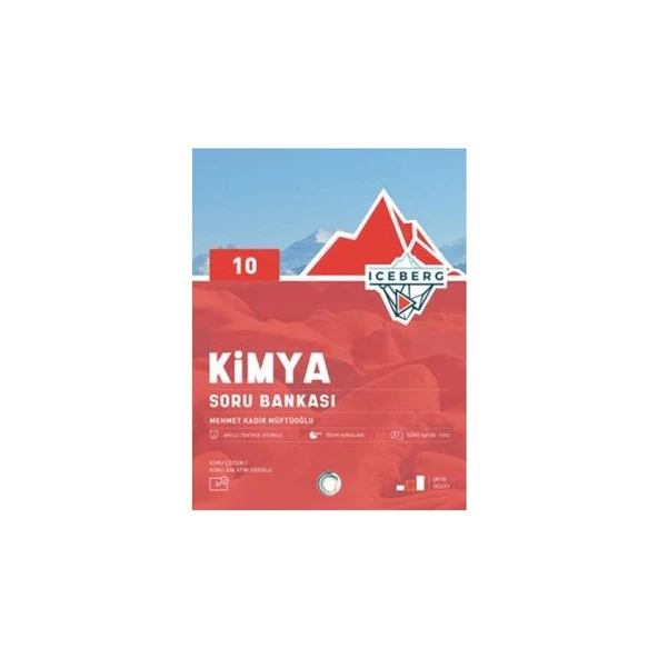10. Sınıf Iceberg Kimya Soru Bankası ürün görseli 1