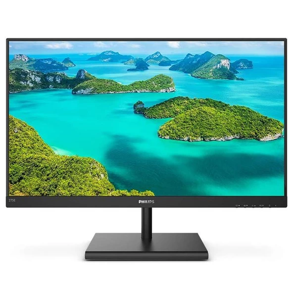 Philips 27" 275E1S/00 4Ms Hdmi Dp Siyah Ips ürün görseli 1