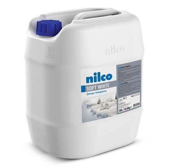 Nilco SOFT WHITE 20L/19,6 KG ÇAMAŞIR YUMUŞATICISI ürün görseli 1