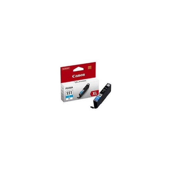 Canon Cli-551C XL Mavi Mürekkep Kartuş ürün görseli 1