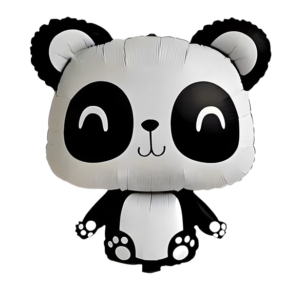 Sevimli Panda Folyo Balon 72x58 cm ürün görseli 1
