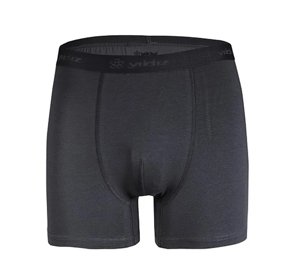 3 Adet Yıldız Erkek Modal Likralı Boxer Short Füme 38 ürün görseli 1