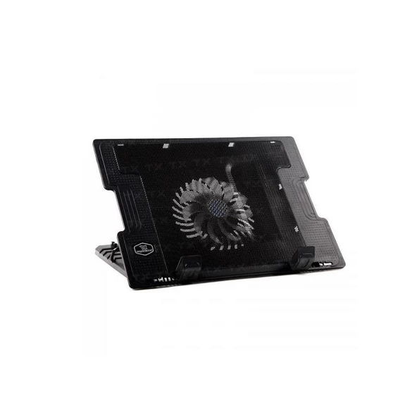 Tx Ergostand 14Cm Led Fanlı 5 X Yükseklik Ayarlı, 2 X Usb 9"-17" Notebook Soğutucu Ve Stand TXACNBERGST ürün görseli 1