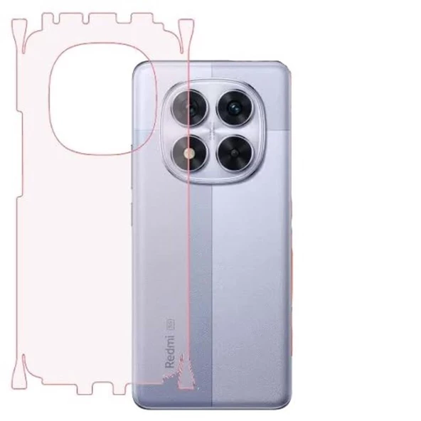 Redmi Note 14 Pro ile Uyumlu MAT TPU Arka Kaplama 360 ürün görseli 1