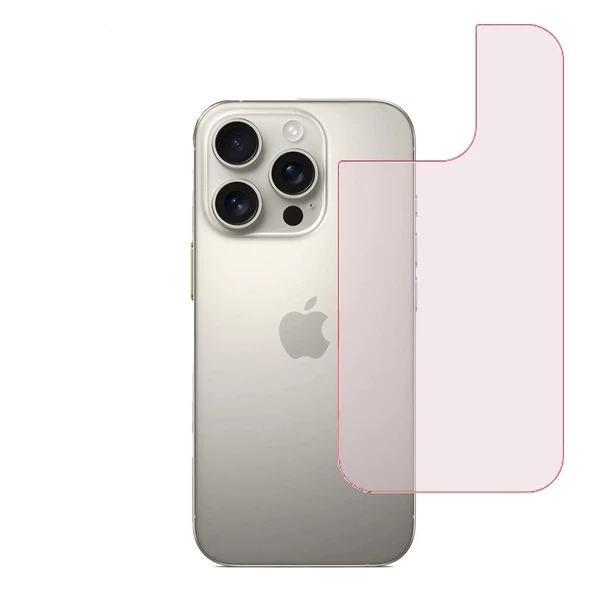 Iphone 16 Uyumlu MAT Arka Esnek Nano Koruyucu ürün görseli 1