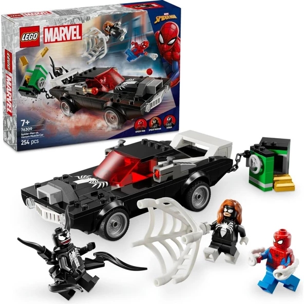 LEGO 76309 Marvel Örümcek Adam, Venom Arabasına Karşı 76309 ürün görseli 1