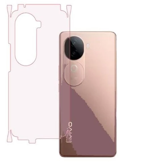 Vivo V40 Lite ile Uyumlu MAT TPU Arka Kaplama 360 ürün görseli 1