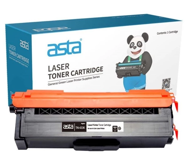 ASTA ABR-TN-433/423BK SİYAH  MUADİL TONER (4.500 SYF) ürün görseli 1