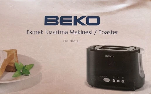 BEKO BKK 3025 EKMEK KIZARTMA MAKİNESİ ürün görseli 1