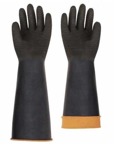 Kauçuk Eldiven Hava Ve Sıvı Geçirmeyen Yağlı Ortam Eldiveni Starline H2-45 No 11 ürün görseli 1