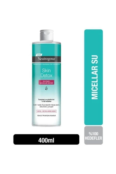 Neutrogena Skin Detox Üç Etkili Misel Su 400ml ürün görseli 1
