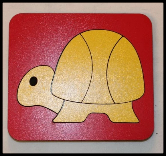 Ahşap Montessori Üçlü Puzzle - Resim 4