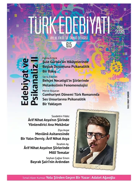 Türk Edebiyatı Dergi 615.Sayı Ocak 2025 ürün görseli 1